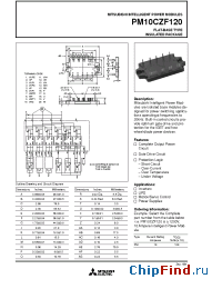Datasheet PM10CZF120 manufacturer Mitsubishi